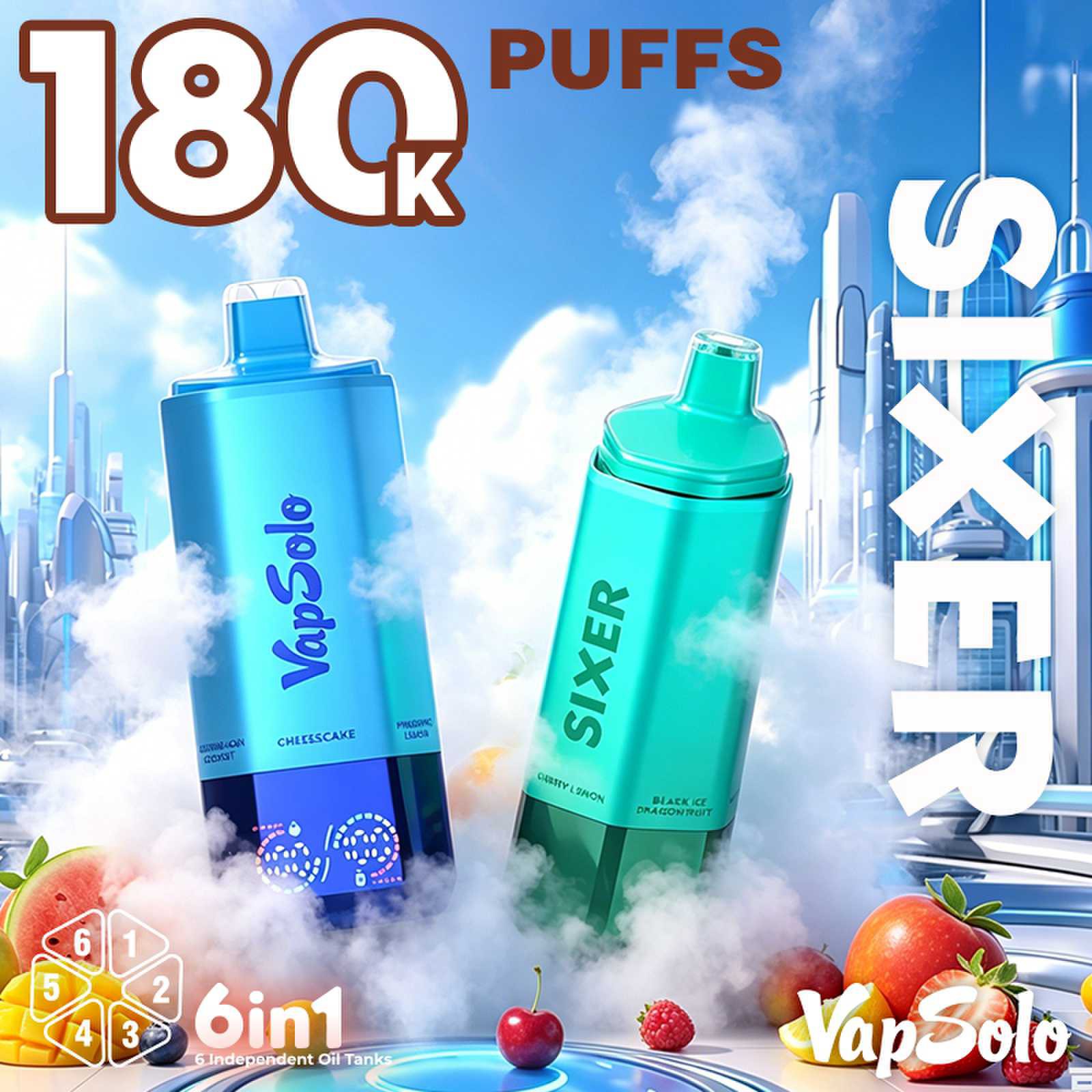 vapsolo SIXER 180K 17 vapsolo SIXER 180K 17