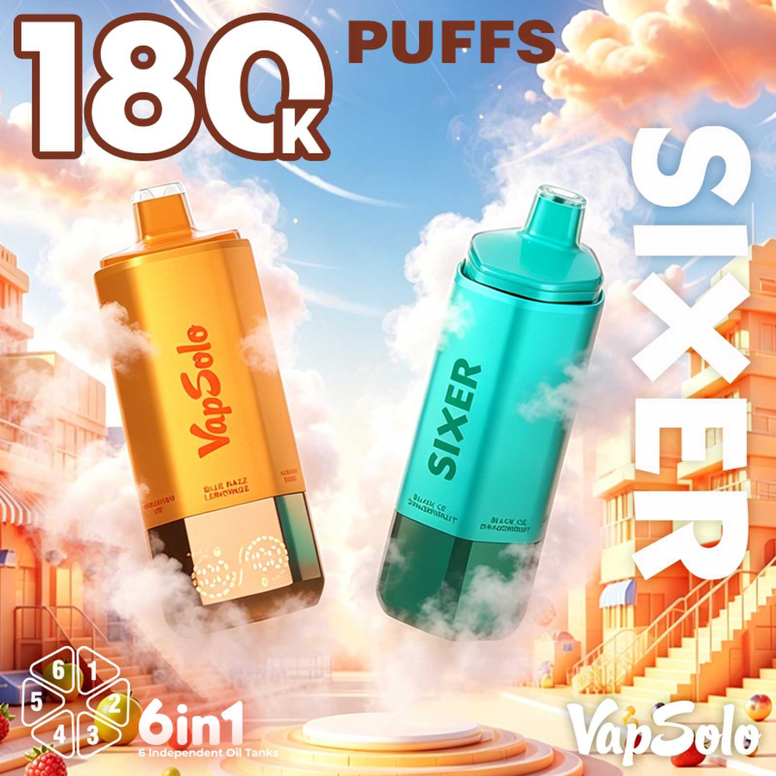 vapsolo SIXER 180K 19 vapsolo SIXER 180K 19