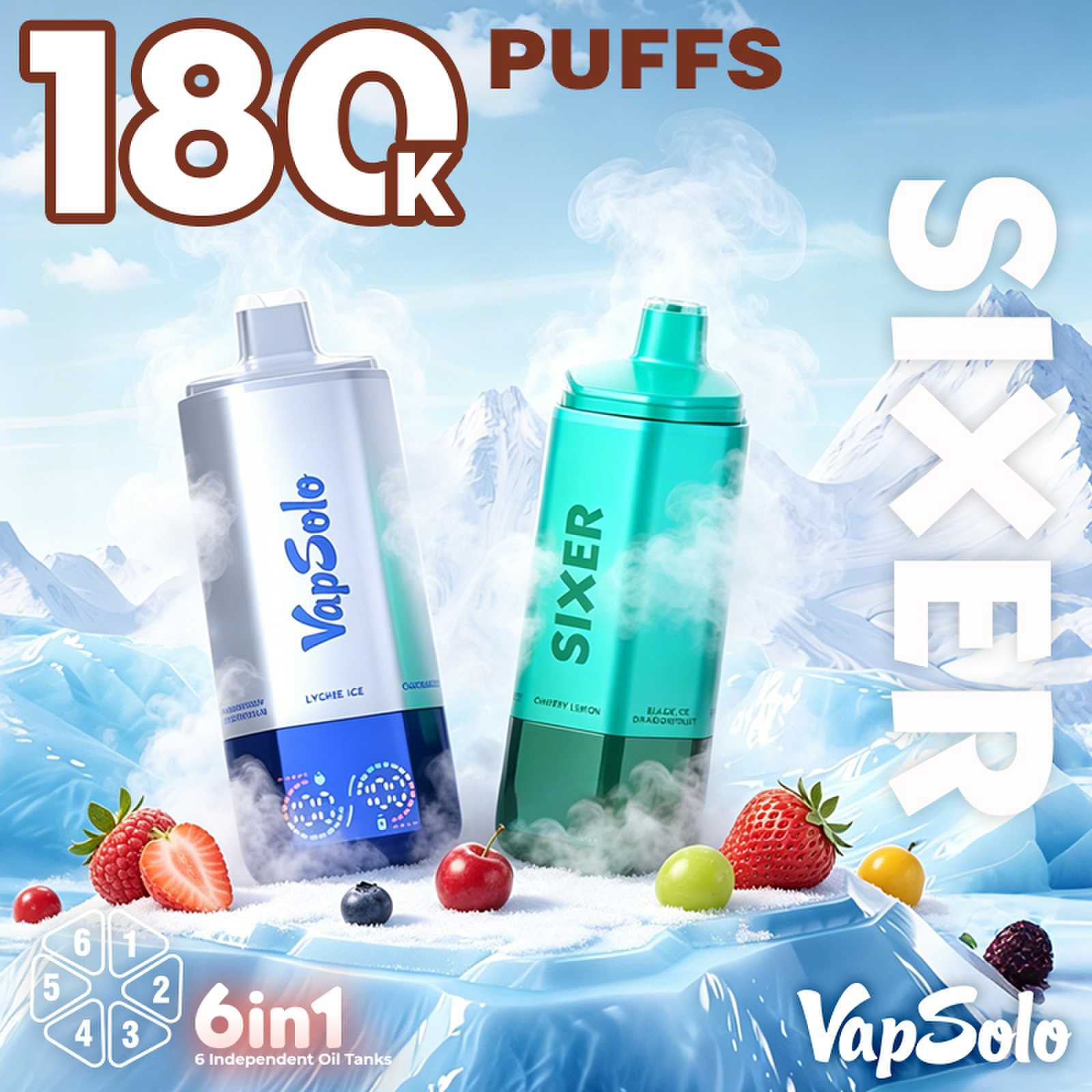 vapsolo SIXER 180K 20 vapsolo SIXER 180K 20