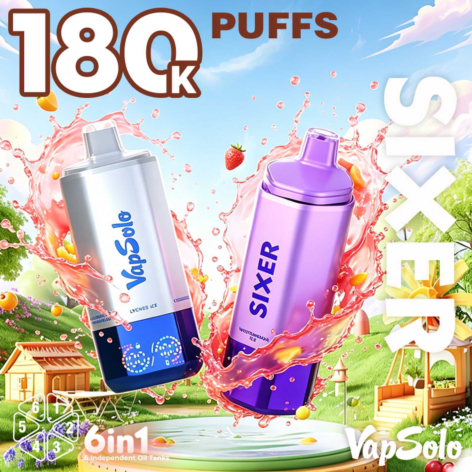 vapsolo SIXER 180K 23 vapsolo SIXER 180K 23