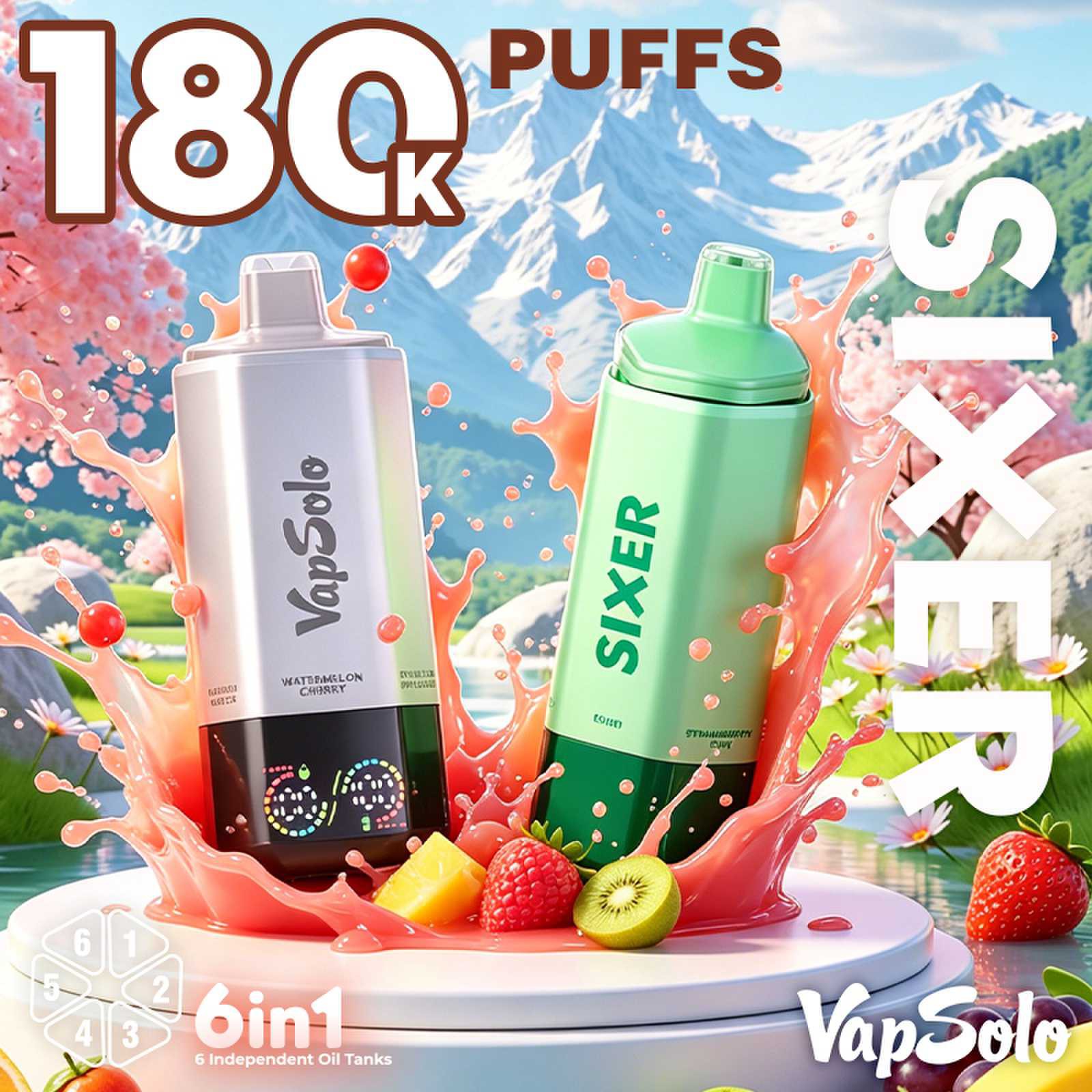 vapsolo SIXER 180K 31 vapsolo SIXER 180K 31