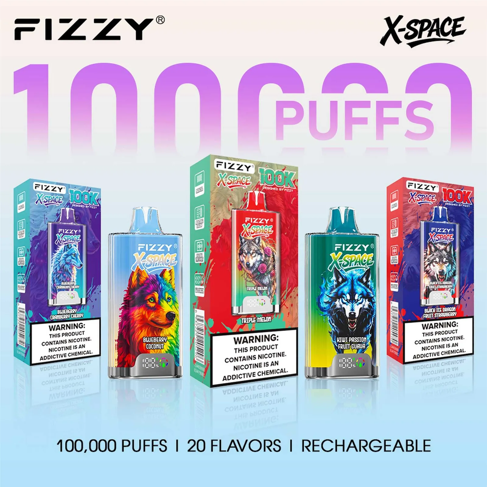 FIZZY X-SPACE 100K 6 FIZZY X-SPACE 100K 6