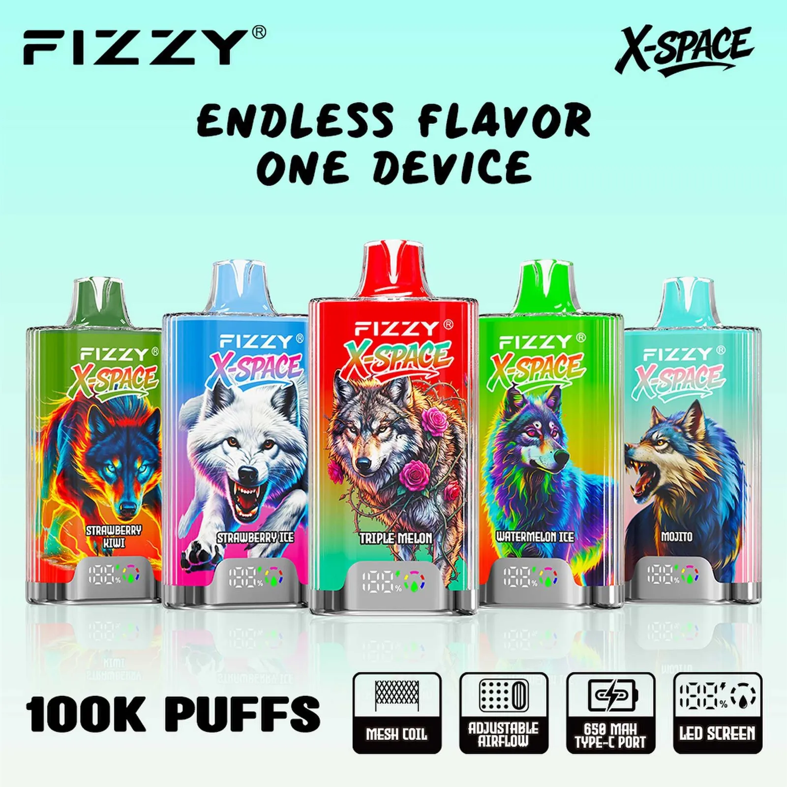 FIZZY X-SPACE 100K 9 FIZZY X-SPACE 100K 9