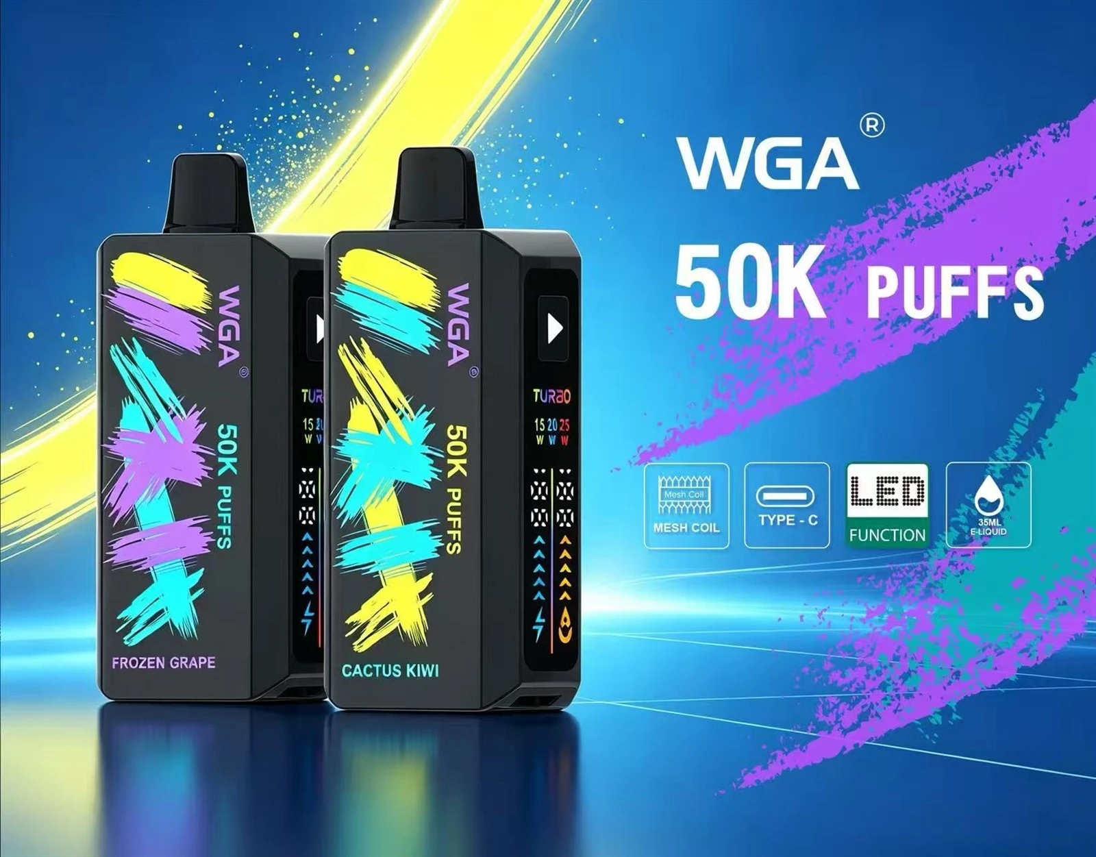 WGA 50000 PUFFS 4 WGA 50000 PUFFS 4