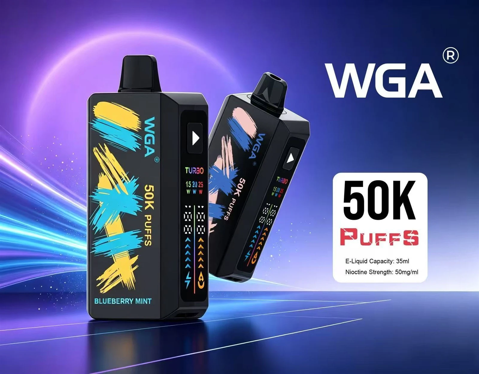 WGA 50000 PUFFS 6 WGA 50000 PUFFS 6