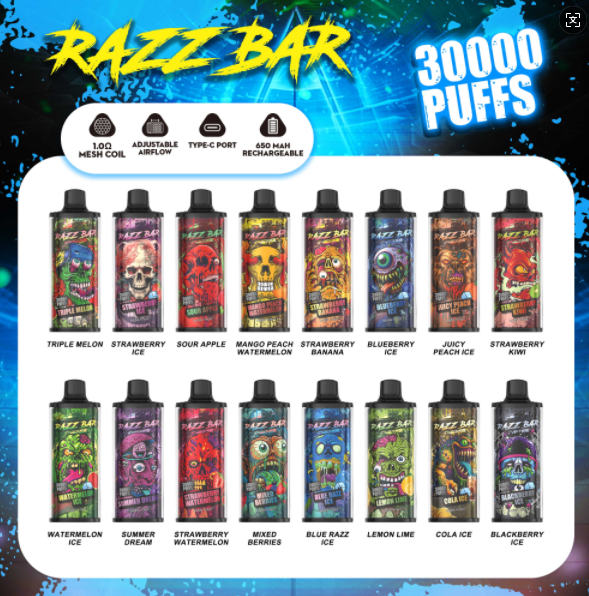 Razz Bar 30000puffs Vape Fast Ship From EU suppliers