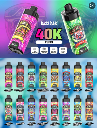 RAZZ BAR 40K PUFFS With Screen Vape factory