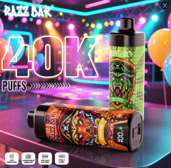 RAZZ BAR 40K PUFFS With Screen Vape