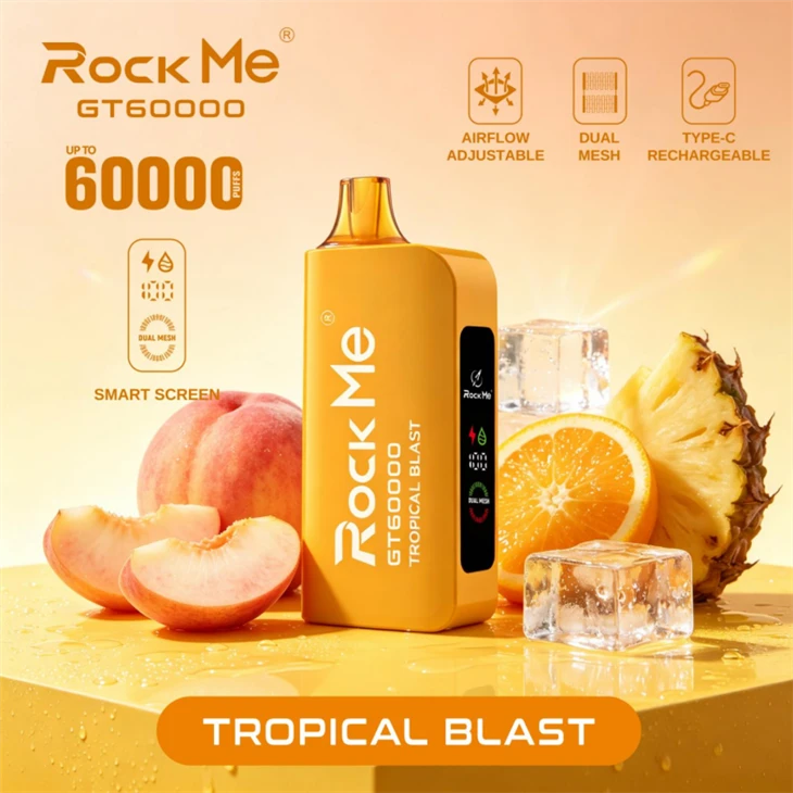 ROCKME GT 60000 Puffs Disposable Vape suppliers