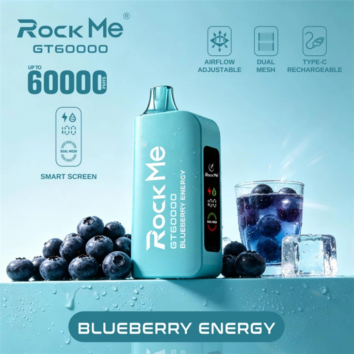 ROCKME GT 60000 Puffs Disposable Vape high quality