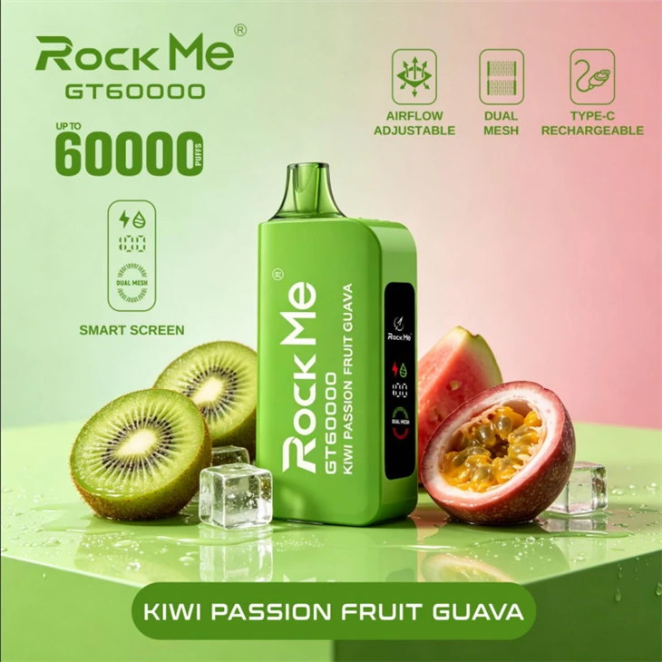ROCKME GT 60000 Puffs Disposable Vape factory