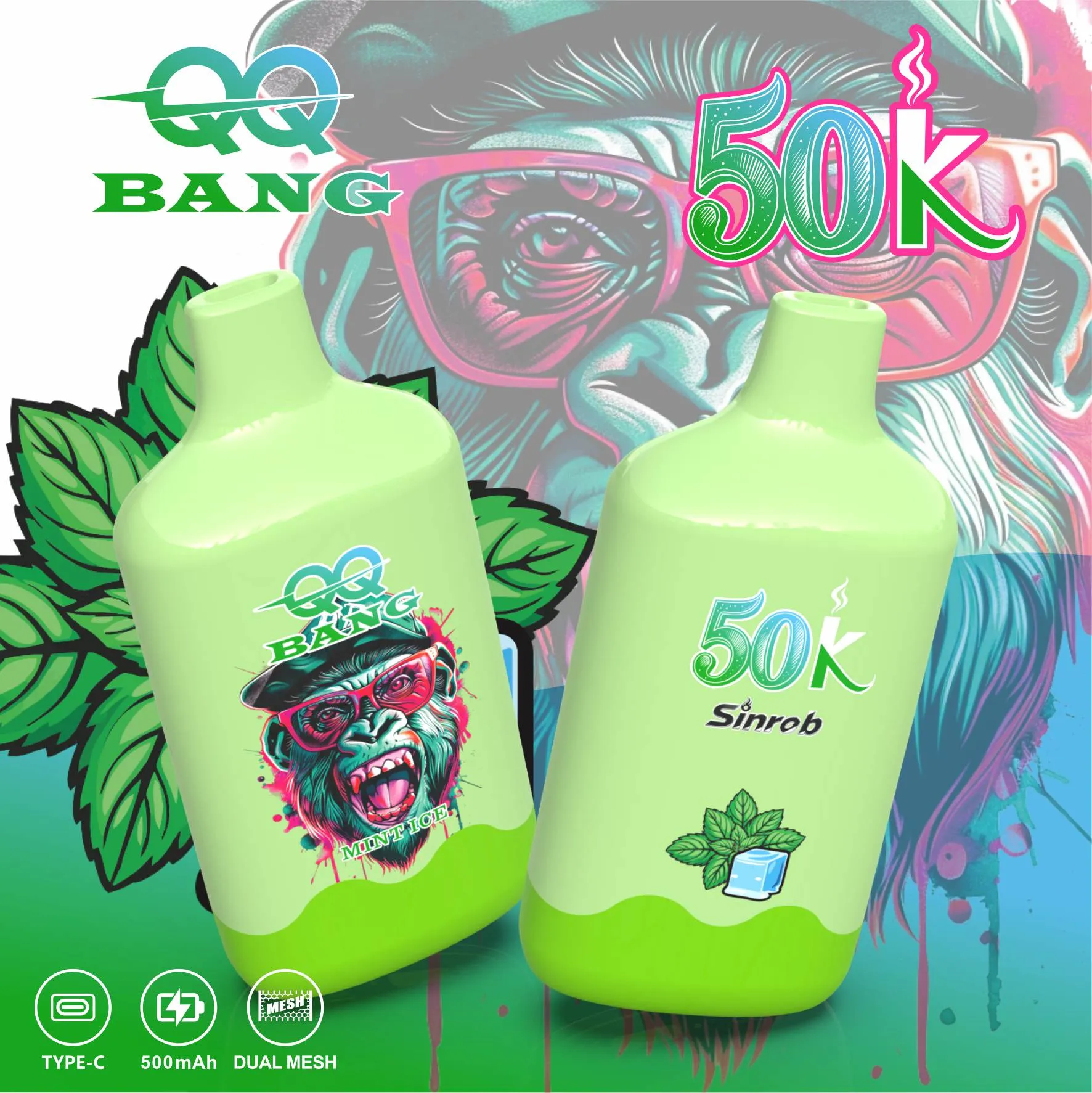 Bang King QQBANG 50K Puffs Disposable Vape
