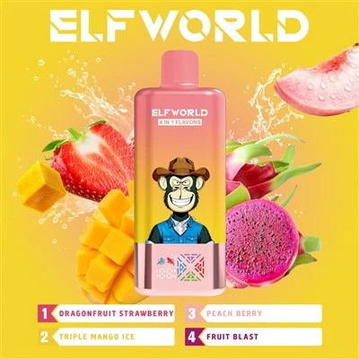 Elfworld 4IN1 100k Puffs Disposable Vape In Stock