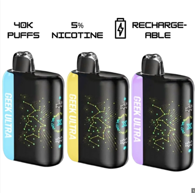 Geek Ultra Pulse X 40000puffs Vape in Stock