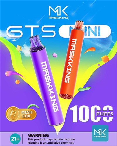 MASKKING GTS MINI 1000 Puff Rechargeable Disposable Vape