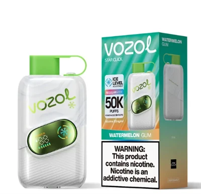 Vozol Star Click 50k Bood Best-selling Mini Gummy Candy 150000 18k Gh Vape 50000 Bar