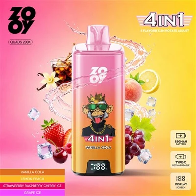 ZOOY 4in1 Quads 200k Hot Vape
