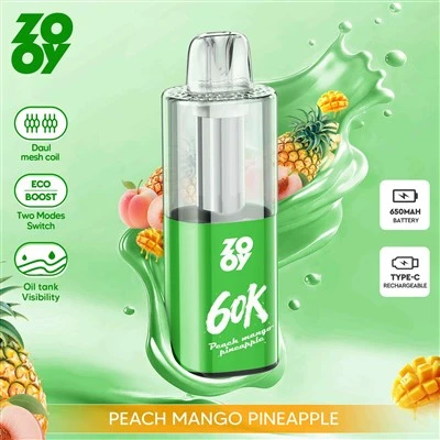 ZOOY Fizz 60k Puffs Disposable Vape EU Warehouse