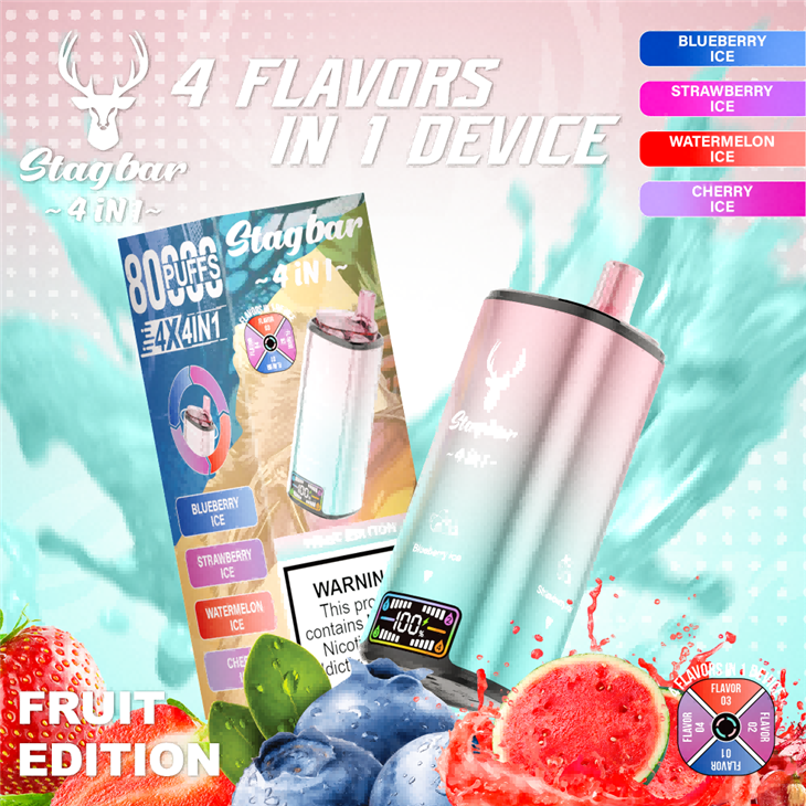 Stagbar 4 in 1 80K Puffs Vape price