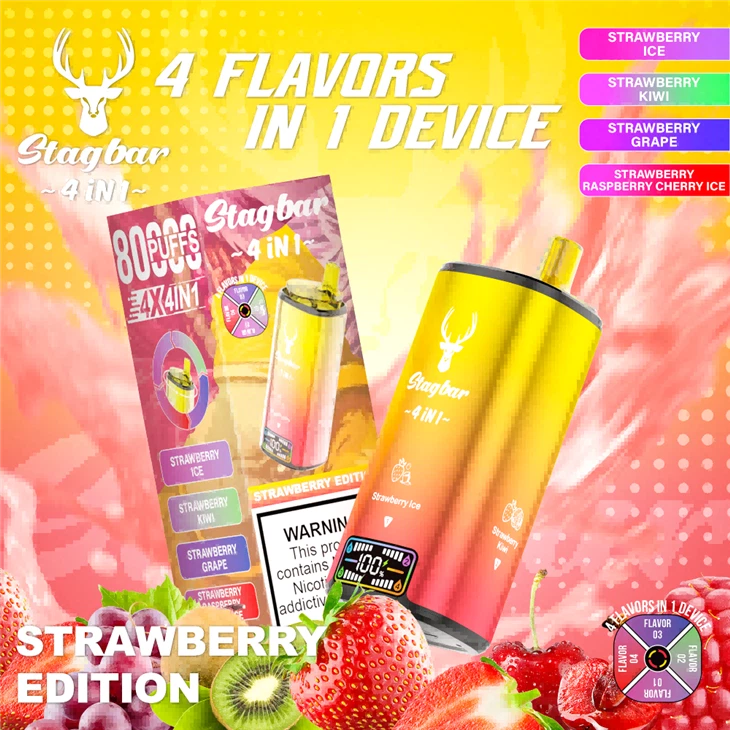Stagbar 4 in 1 80K Puffs Vape best