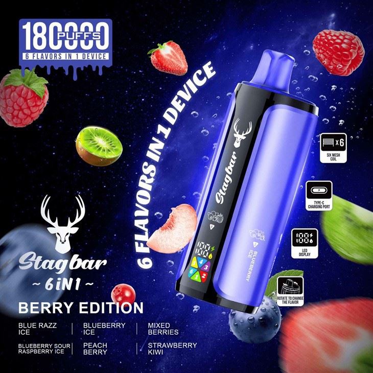 stagbar 6 IN 1 180K Puffs (5)