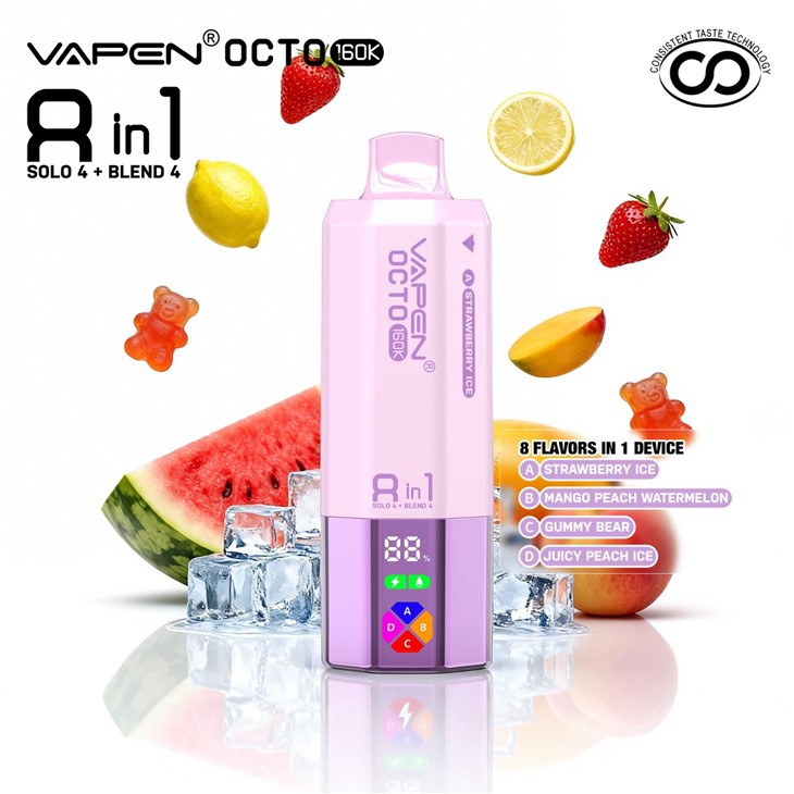 VAPEN OCTO 160K PUFFS 8IN1 VAPE best