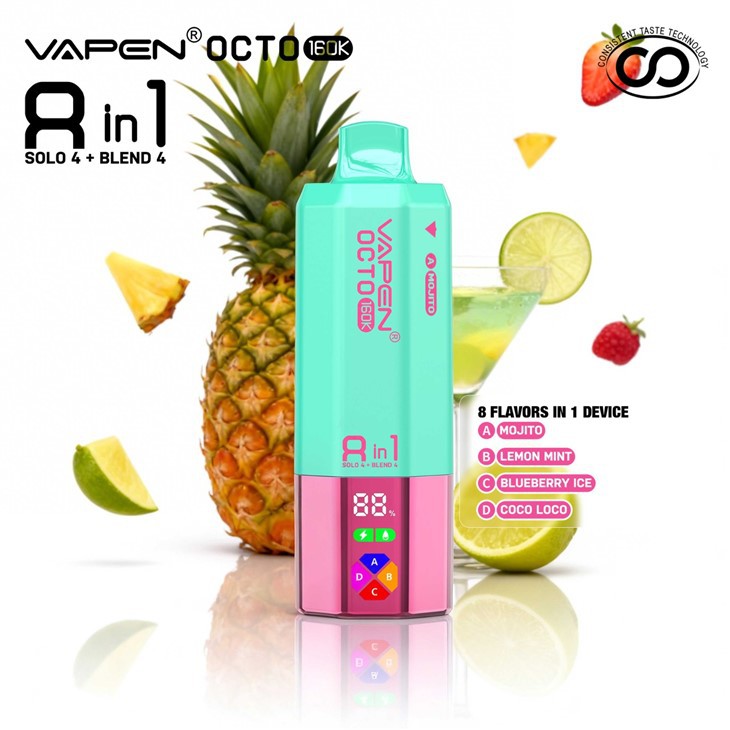 VAPEN OCTO 160K PUFFS 8IN1 VAPE price