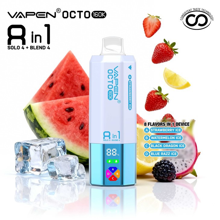 VAPEN OCTO 160K PUFFS 8IN1 VAPE
