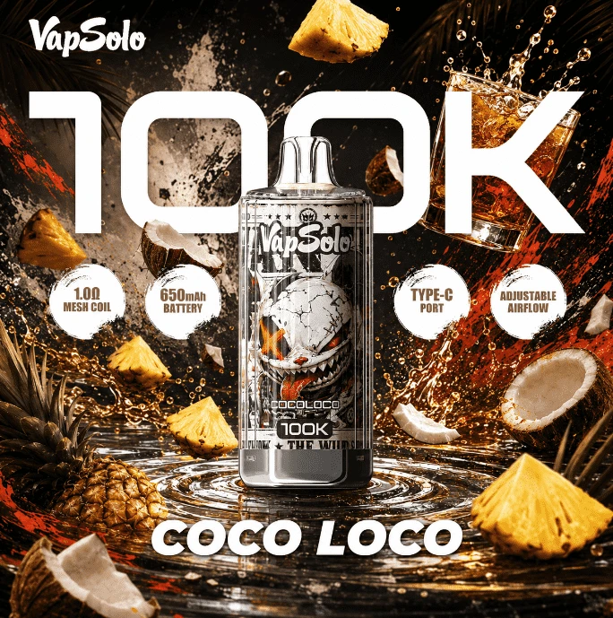 Vapsolo 100K Puff Vape Wholesale suppliers