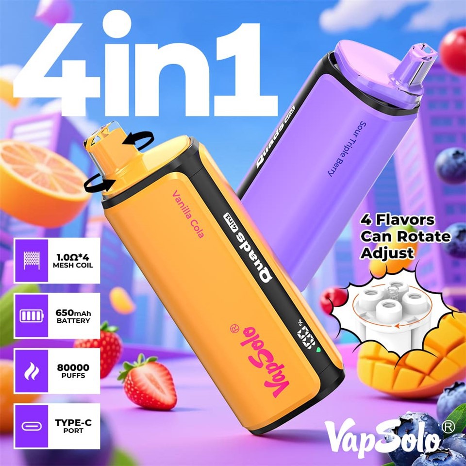 Vapsolo Quads 80k Puffs