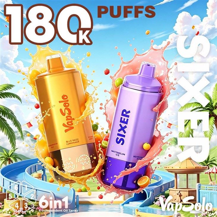 Vapsolo Sixer 180k Puffs Disposable Vape suppliers