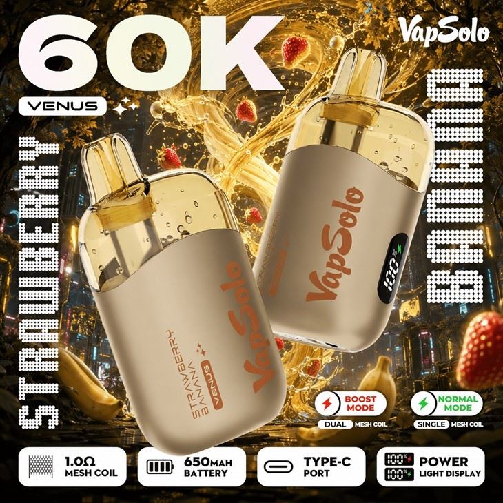 Vapsolo Venus 60k Puffs 80K 180k Eu Warehouse Disposable Vape best