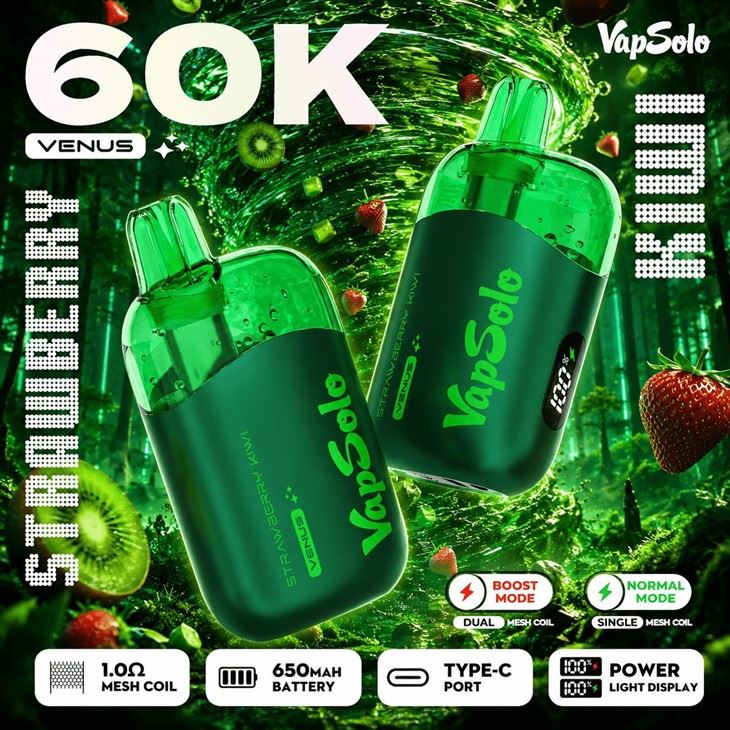 Vapsolo Venus 60k Puffs Newest One Eu Fast Shipping Disposable Vape suppliers