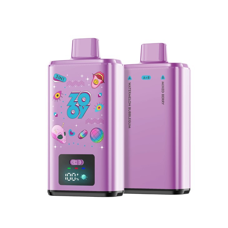 ZOOY 3IN1 150K Puffs Vape Triple Flavors EU Stock Disposable Vape high quality