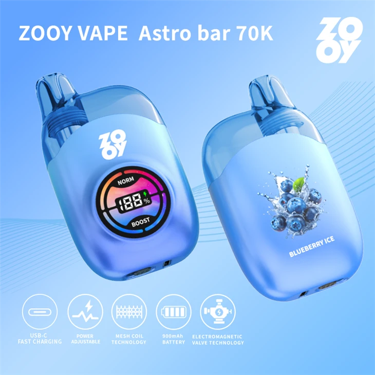 ZOOY Astro Bar 70k Puffs Disposable Vape EU Warehouse suppliers