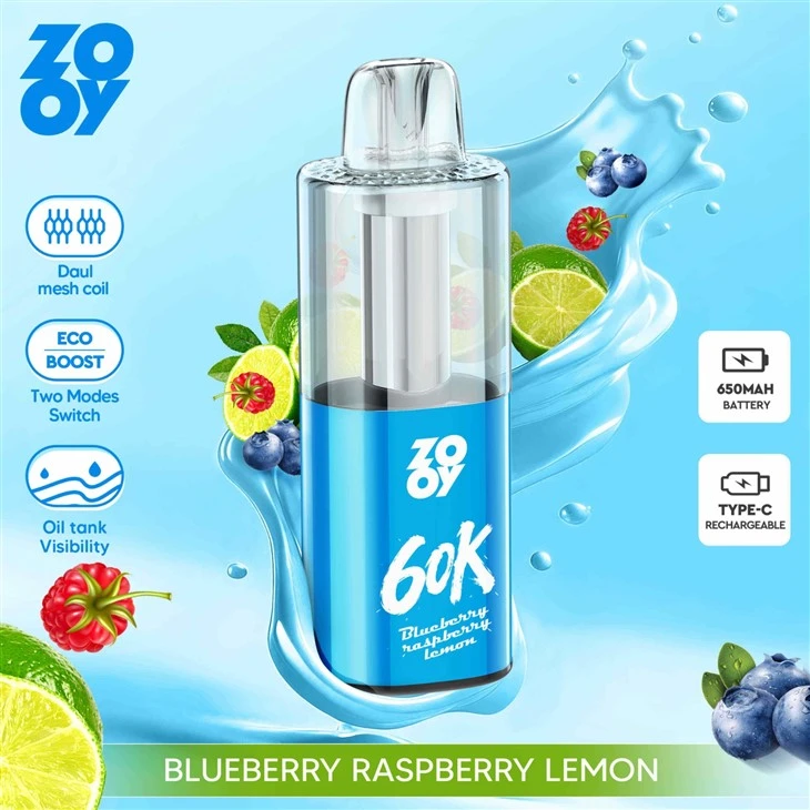 ZOOY Fizz 60k Puffs Disposable Vape EU Warehouse best