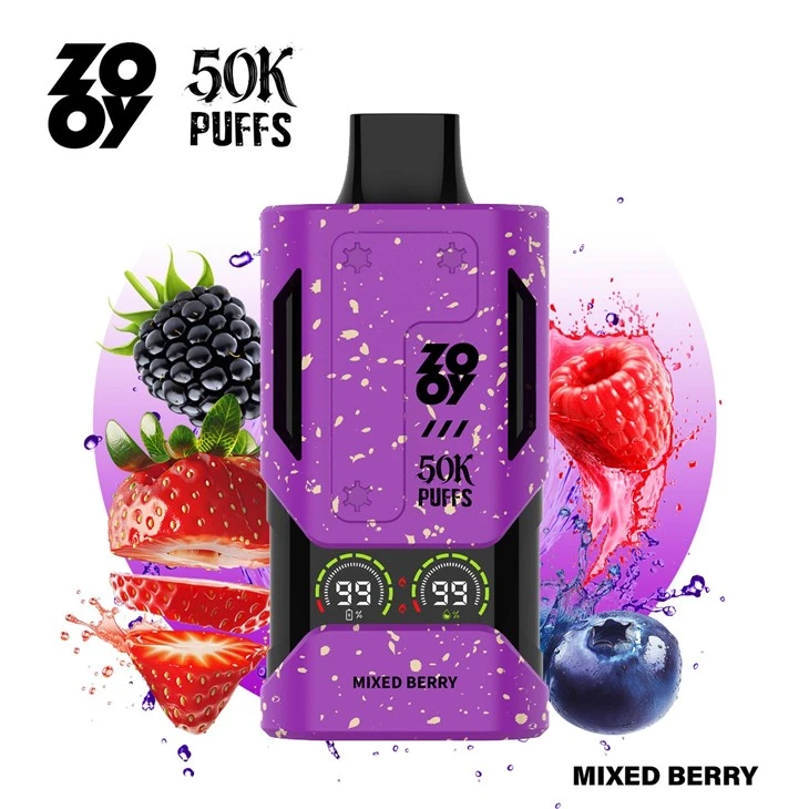 ZOOY MECHA 50K Puffs Disposable Vape EU Warehouse price