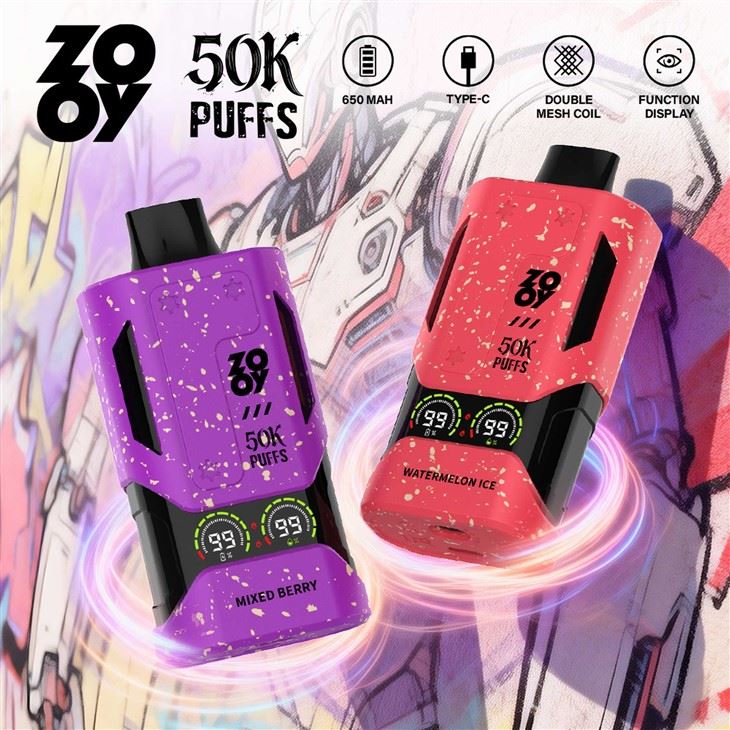 ZOOY MECHA 50K Puffs Disposable Vape EU Warehouse