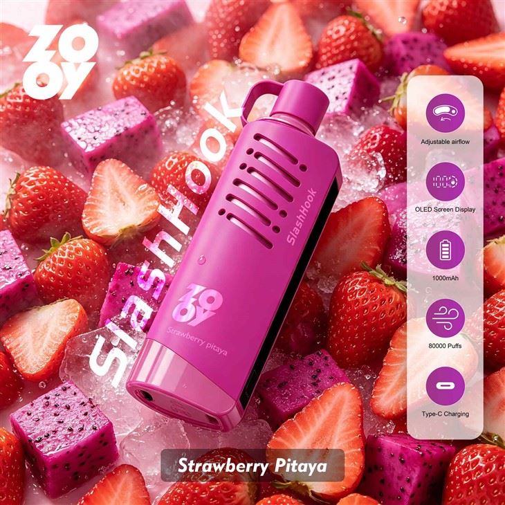 ZOOY SlashHook 80K Puffs Disposable Vape EU Warehouse